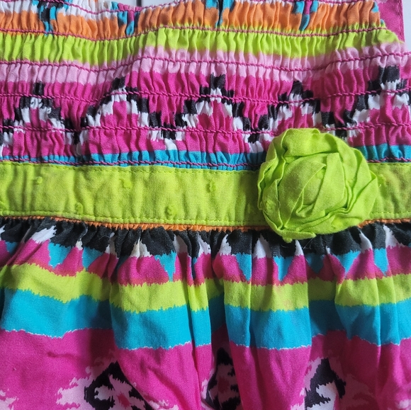Toddler multicolored dress - Picture 3 of 5